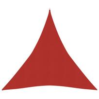 Uždanga nuo saulės, raudonos spalvos, 3x4x4m, HDPE, 160g/m²