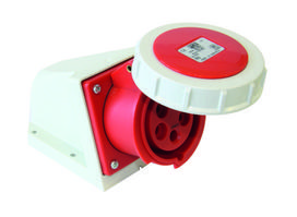 PCE Fiksuotas lizdas 16A 400V 3P+N+N be riebokšlio IP67 1152-6
