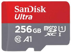 SanDisk Ultra Micro SDXC 256GB Class 10 UHS-I/U1 A1 kortelė (SDSQUAC-256G-GN6FA)