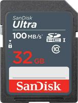 Atminties kortelė Sandisk ultra sdhc 32gb 100mb/s