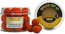 Boiliai Meus Pop Up Focus, 15 mm, 55 g, pasifloras ir citrina