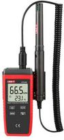 Uni-t termo-higrometras; 1x/s; -10÷60°C; 0÷100% sant. oro drėgmės; °C,°F