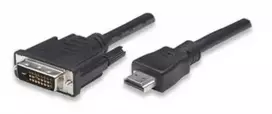 Techly Video Cable Hdmi To Dvi-D M / M 1.8M Icoc Hdmi-D-018