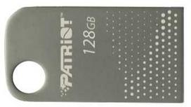 Patriot flashdrive tab300 128gb usb 3.2 120mb/s, mini, aluminiowy, sidabrinė