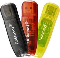 USB atmintukas Intenso Rainbow Line 8GB Įvairiaspalvis (3502463)