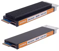 Kioxia „Dysk“ SSD xd7p 3840gb e1.s nvme gen.4 1x4 dwpd 1 3d tlc bics flash duomenų centro nvme sed plp
