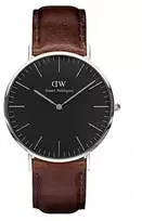 Moteriškas laikrodis DANIEL WELLINGTON Classic Juodas Sheffield Lady DW00100131 (zw508d)