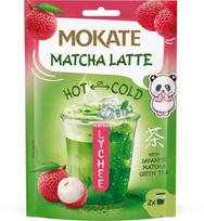 Žaliosios arbatos gėrimas MOKATE Matcha latte ličio skonio 40g