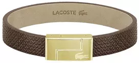Lacoste Ruda odinė apyrankė „Monogram Leather 2040187“