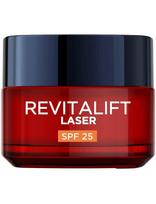 L'Oréal Paris - L'oréal Paris Revitalift Laser Day Cream Spf25 For Normal Skin 50 Ml - Dieninis veido kremas - Nude