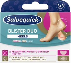 SALVEQUICK Blister Duo pūslių pleistrai N6