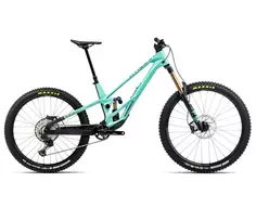 Orbea RALLON E-TEAM / Aloha Green - Fantasy Purple Carbon View (Gloss) / Kalnų dviratis (Mullet 29"/27.5") (L)