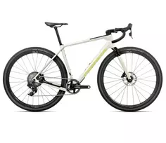 Orbea Terra M21eTeam 1X / Ivory White - Spicy Lime (Gloss) / gravel dviratis (L)