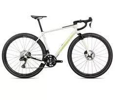 Orbea Terra M20iTeam / Ivory White - Spicy Lime (Gloss) / gravel dviratis (L)
