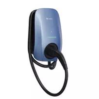 „Solplanet“ kintamosios srovės elektromobilių įkrovimo stotis // SOL22H-WP1 „Morandi Blue“, trifazė, maks. įkrovimo galia 22 kW, NFC ryšys, „Wi-Fi“ + „Bluetooth“ + RS485, 3 RFID kortelės, 2 tipo kištukas (IEC62196-2) su 5 m kabeliu, svoris 5,1 kg / 2 metų