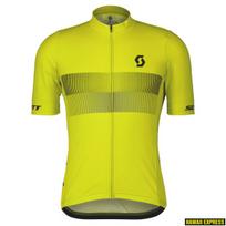 Marškinėliai vyr. trumpom rankovėm Scott RC Team 10 SS sulphur yellow/black