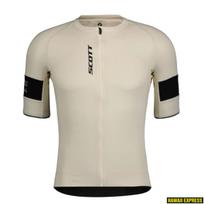 Marškinėliai vyr. trumpom rankovėm Scott Endurance Pro SS cotton white/black