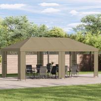 Paviljono uždanga 6 x 3 m Smėlio Poliesteris 190 gsm