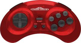 8Bitdo Retro-Bit - SEGA MD 2.4G Crimson Red