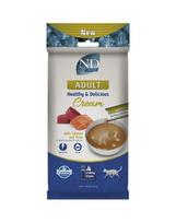 FARMINA N&D Ocean Cat Creamy Salmon and Tuna 60 g su lašiša ir tunu, kreminė užkanda katėms