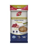 FARMINA N&D Quinoa Cat Weight Management Cream Chicken and Tuna 60 g su vištiena ir tunu, kreminė užkanda katėms su antsvoriu
