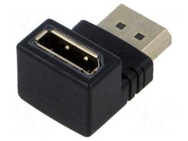 Adapter | DisplayPort socket,DisplayPort plug 90° up/down