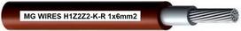 MG Photovoltaic cable // MG Wires // 1x6mm2, 0.6/1kV red H1Z2Z2-K-R-6mm2 RD, 50m package