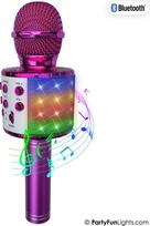 Party Fun Lights - Karaoke microphone with speaker - Pink (605601)