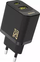 „Dudao“ įkroviklis „Dudao“ A26T GaN 25 W USB-A, USB-C – juodas