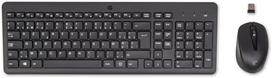 Klawiatura + mysz HP 330 Wireless Mouse and Keyboard Combination klawiatura Dołączona myszka Uniwersalne RF Wireless AZERTY Belgijski Black | 2V9E6AA#AC0 | 197029648877