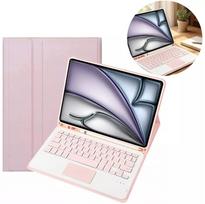 4kom.pl Klawiatura touchpad do iPad Air 11 M3 2025 / Air 11 M2 2024 GEN 7, 6 różowe | 5907378744060 | 5907378744060