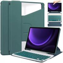 4kom.pl 360 i klawiatura do Samsung Galaxy Tab S9/ S9 FE/ S10 FE 10.9 na Rysik zielone | 5907378743933 | 5907378743933