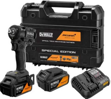DeWalt DCF92MP2T-QW McLaren 18V XR smūginis veržliasukis su 2 × 5,0 Ah akumuliatoriais