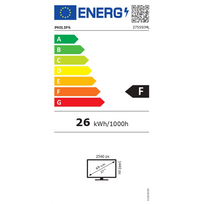PHILIPS | Business Monitor | 275S9JML/00 | 27" | VA | QHD | 16:9 | 75 Hz | 4 ms | 2560 x 1440 | 300 cd/m² | 1 HDMI port