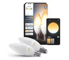Rinkinys 2x reguliuojamos LED lemputės Philips Hue WA B39 E14/3,7W/230V 1000-20000K