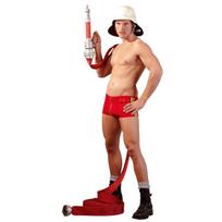 Firefighter Boxer Shorts – raudonos „ugniagesio“ kelnaitės (S dydis)
