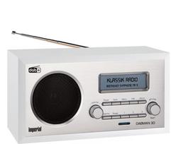Imperial DABMAN 30 Personal Analog and digital Silver, White