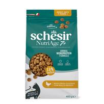 Schesir Monoprotein NutriAge 7+ sausas pašaras su vištiena vyresnio amžiaus katėms, 1.5 kg