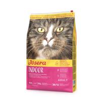 Josera Indoor begrūdis sausas pašaras su paukštiena ir žuvimi katėms, 10 kg