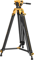 SmallRig 5523 Video Tripod with Heavy-Duty Fluid Head AD-01 (BumbleBee Edition）