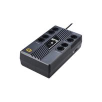 ORVALDI UPS AM-1000LCD USB 8xSchuko outlets 4backup/4SurgeProt bat 3min USB RJ45