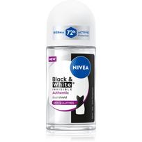 NIVEA Black & White Authentic rutulinis antiperspirantas 50 ml