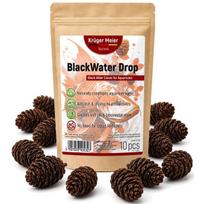 Juodalksnio kankorėžiai akvariumui, Kruger Meier BlackWater Drop, mažinantys pH, 2 g, 10 vnt.