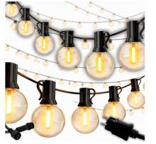 Sodo terasos lempučių girlianda GARLAND 20m 20 LED 230v E12