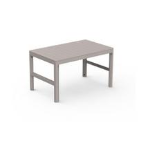 Lauko stalas Keter Lyon Table Rezolith, 116x71x40-66 cm, smėlio spalvos