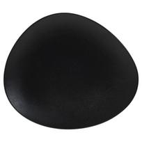 Juodas porcelianinis lėkštė 33 cm