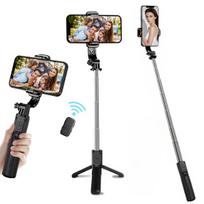 Asmenukių lazda ("Selfie sticks") Išmaniojo telefono selfie lazda trikojis, belaidis pultelis, 1 vnt.