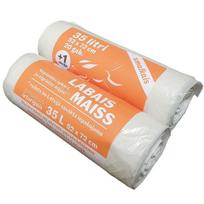 Atliekų maišai 35L 20+1gb 10mkr balti (50)