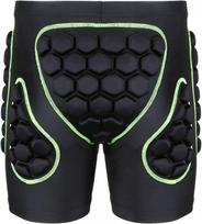 MotoShield motociklo apsauginės kelnės, juodos-žalia M, M