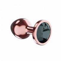 Analinis kaištis Lola Plug-Butt Plug Diamond Jet Shine S, aukso spalvos